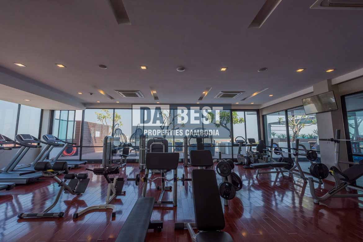 Luxury 1BR apartment for rent in Duan Penh - Phnom Penh swimming pool , gym -6