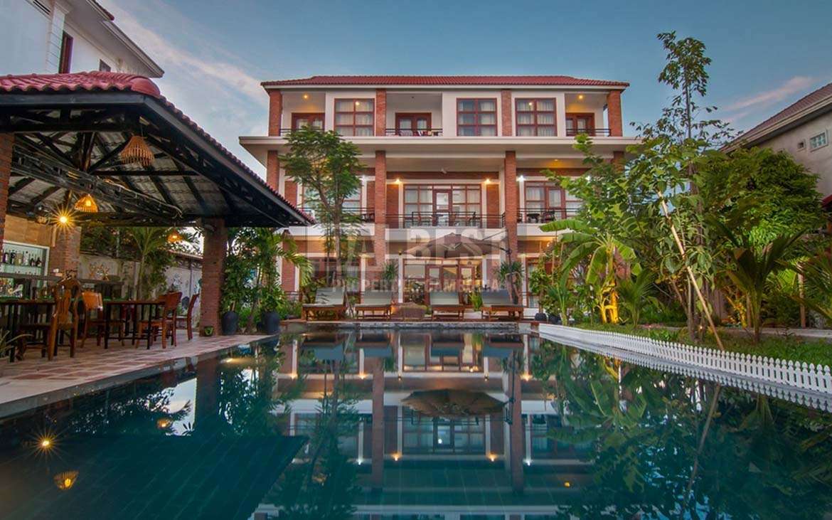Boutique Hotel With Swimming Pool For Rent in Siem Reap – Cambodia - SRH250-11