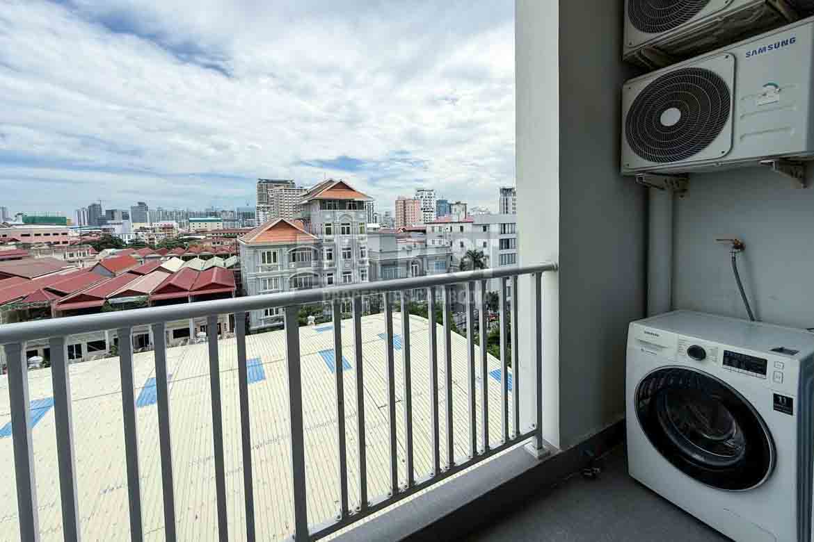 1 Bedroom Apartment for rent in Phnom Penh – BKK3 - Balcony