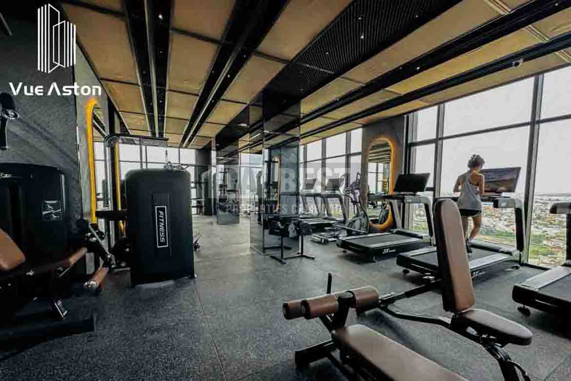 Vue Aston – Bedroom Condo For Rent Koh Norea, Phnom Penh - Gym 1
