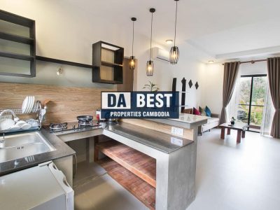 serviced 2 BR apartment for rent with tropical swimming pool-1004